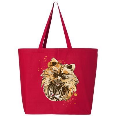 Pomeranian Dog 25L Jumbo Tote