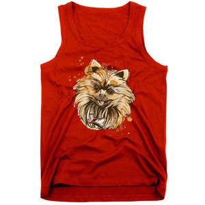 Pomeranian Dog Tank Top