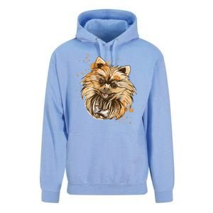 Pomeranian Dog Unisex Surf Hoodie