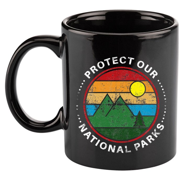 Protect Our National Parks Nature Lover National Parks 11oz C Handle Ceramic Mug