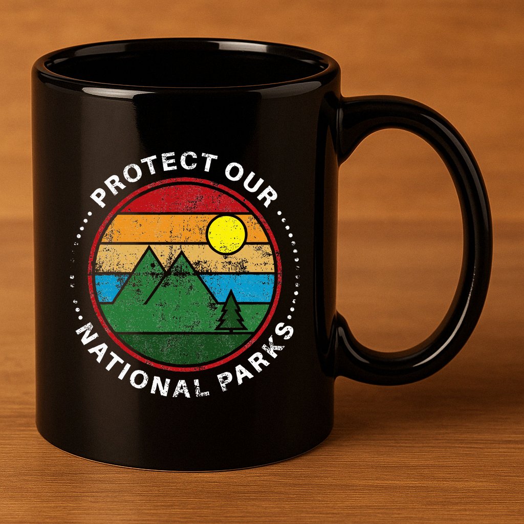 Protect Our National Parks Nature Lover National Parks 11oz C Handle Ceramic Mug