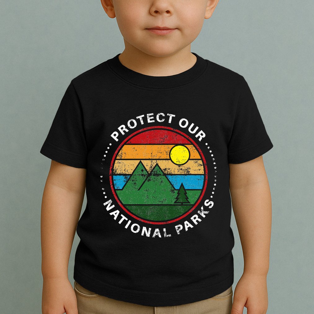 Protect Our National Parks Nature Lover National Parks Toddler T-Shirt