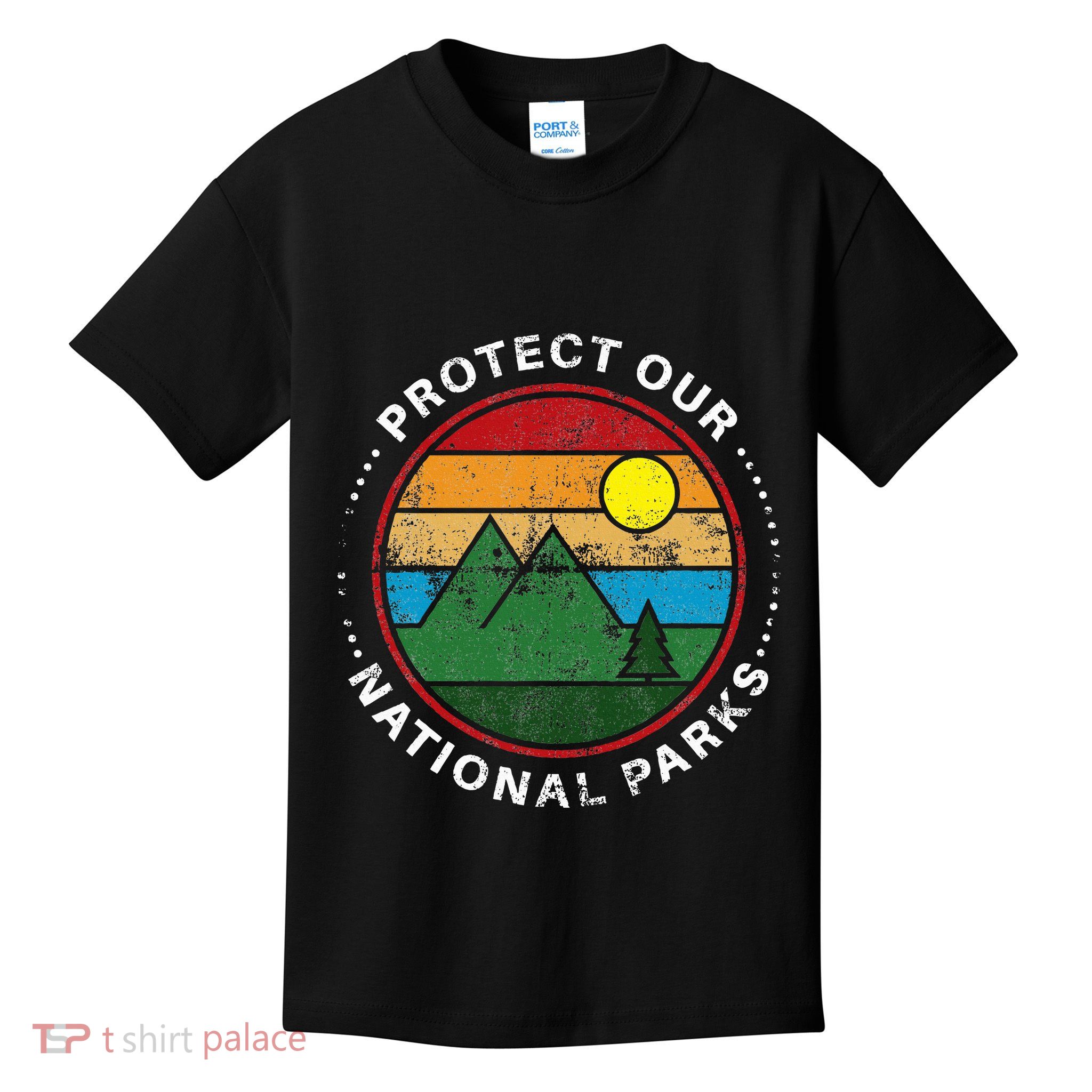 Protect Our National Parks Nature Lover National Parks Kids T-Shirt