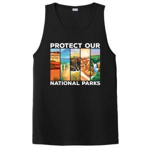 Protect Our National Parks Camping Nature Hiking Outdoor Gift PosiCharge Competitor Tank