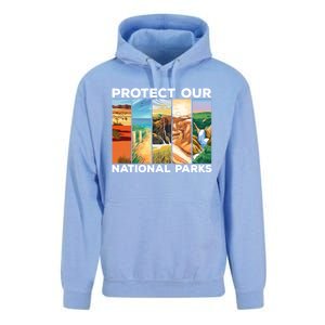 Protect Our National Parks Camping Nature Hiking Outdoor Gift Unisex Surf Hoodie