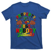 Property Of Nobody Junenth American African Freedom Gift T-Shirt