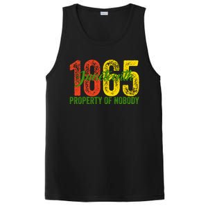 Property Of Nobody Juneteenth 1865 Freedom Day African PosiCharge Competitor Tank