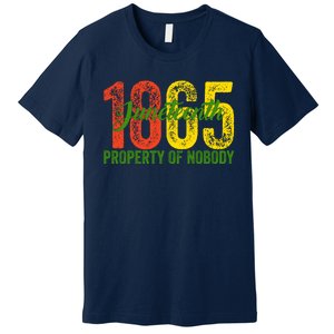 Property Of Nobody Juneteenth 1865 Freedom Day African Premium T-Shirt