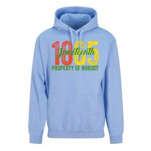 Property Of Nobody Juneteenth 1865 Freedom Day African Unisex Surf Hoodie