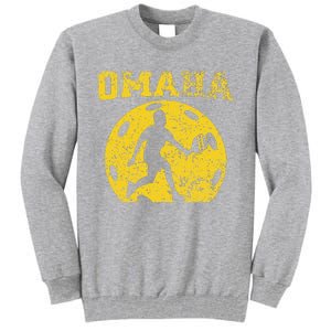 Pickleball Omaha Nebraska Tall Sweatshirt