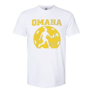 Pickleball Omaha Nebraska Softstyle CVC T-Shirt