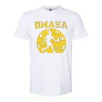 Pickleball Omaha Nebraska Softstyle CVC T-Shirt