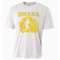 Pickleball Omaha Nebraska Cooling Performance Crew T-Shirt