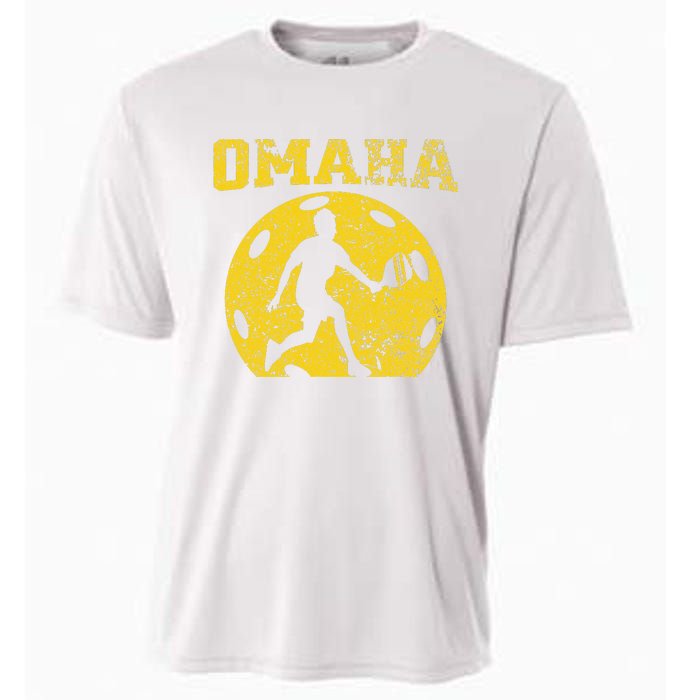 Pickleball Omaha Nebraska Cooling Performance Crew T-Shirt