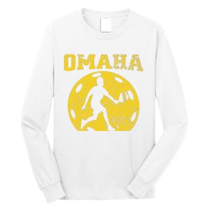 Pickleball Omaha Nebraska Long Sleeve Shirt