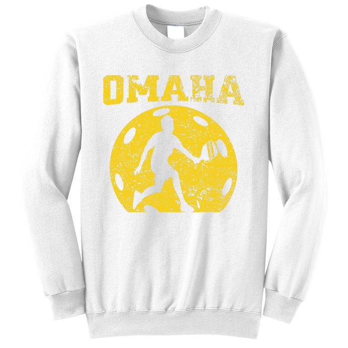 Pickleball Omaha Nebraska Sweatshirt