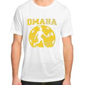 Pickleball Omaha Nebraska Adult ChromaSoft Performance T-Shirt