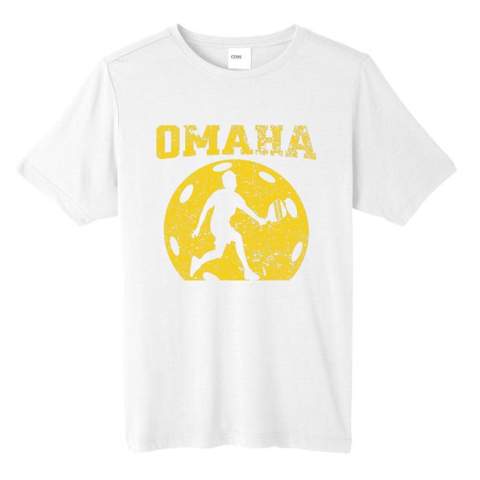 Pickleball Omaha Nebraska Tall Fusion ChromaSoft Performance T-Shirt