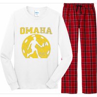 Pickleball Omaha Nebraska Long Sleeve Pajama Set