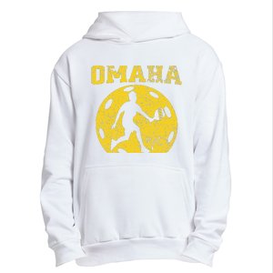 Pickleball Omaha Nebraska Urban Pullover Hoodie