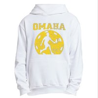 Pickleball Omaha Nebraska Urban Pullover Hoodie