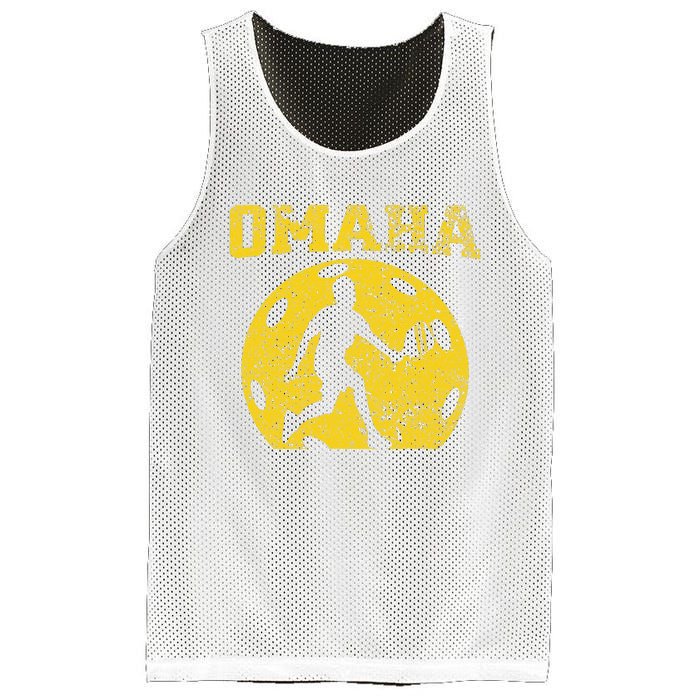 Pickleball Omaha Nebraska Mesh Reversible Basketball Jersey Tank