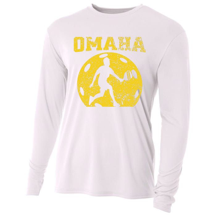 Pickleball Omaha Nebraska Cooling Performance Long Sleeve Crew