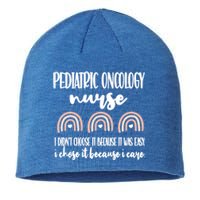 Peds Oncology Nurse Rainbow Pediatric Oncology Nursing Gift Sustainable Beanie