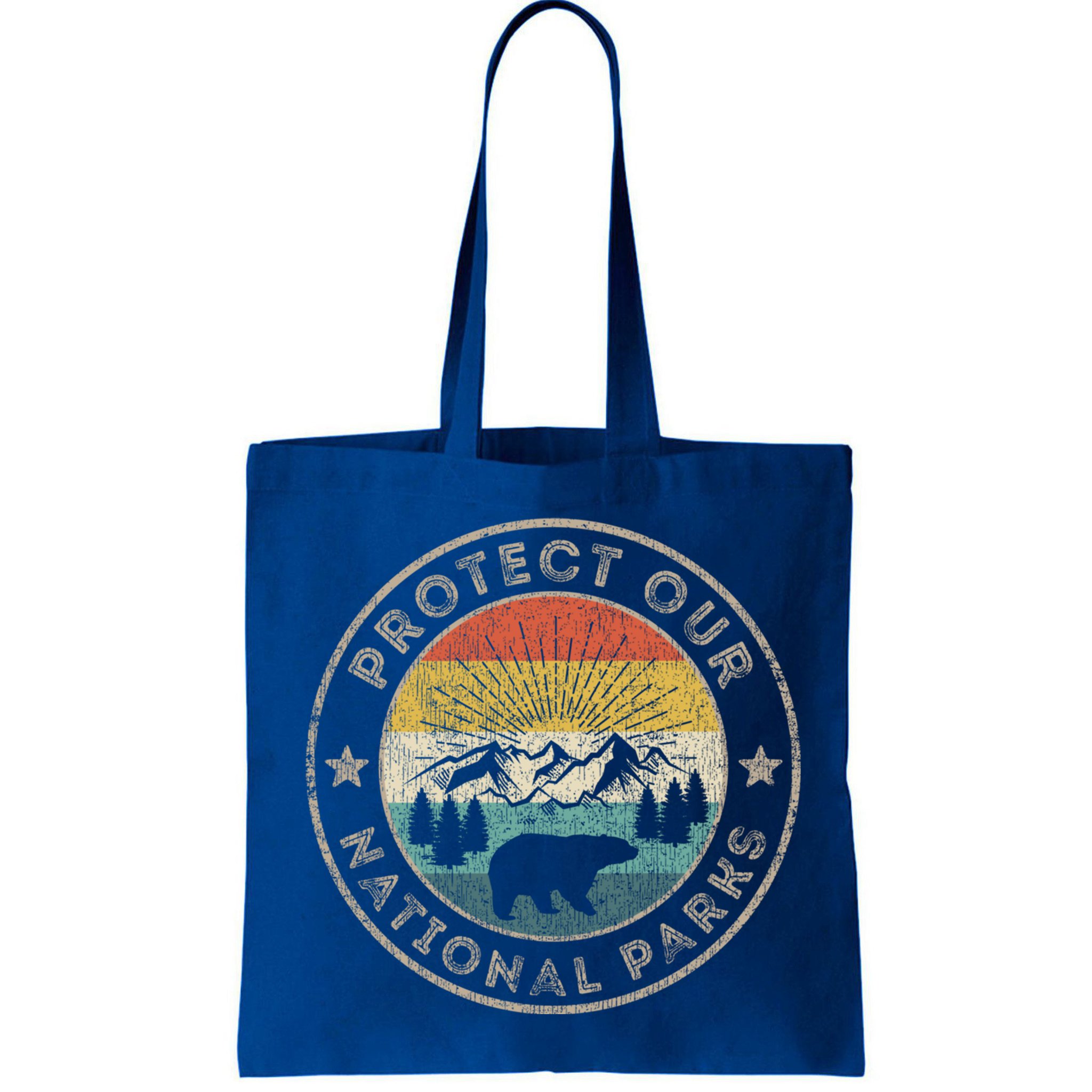 Protect Our National Parks Retro Hiking Gift Bag