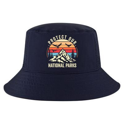Protect Our National Parks Retro Nature Conservation Cool Comfort Performance Bucket Hat