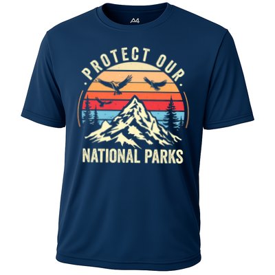 Protect Our National Parks Retro Nature Conservation Performance Shirt