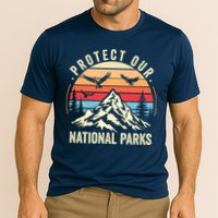 Protect Our National Parks Retro Nature Conservation Cooling Performance Crew T-Shirt