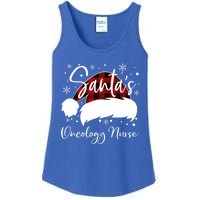 Pediatric Oncology Nurse Elf Oncology Nurse Santas Favorite Gift Ladies Essential Tank