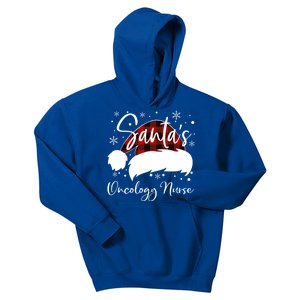 Pediatric Oncology Nurse Elf Oncology Nurse Santas Favorite Gift Kids Hoodie