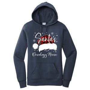 Pediatric Oncology Nurse Elf Oncology Nurse Santas Favorite Gift Women's Pullover Hoodie