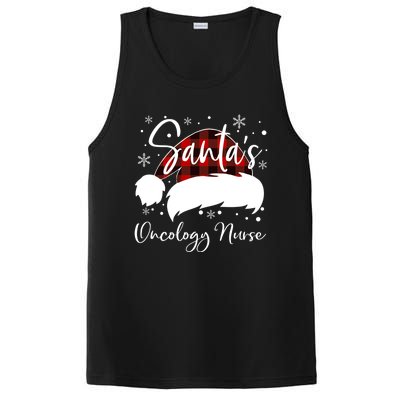 Pediatric Oncology Nurse Elf Oncology Nurse Santas Favorite Funny Gift PosiCharge Competitor Tank