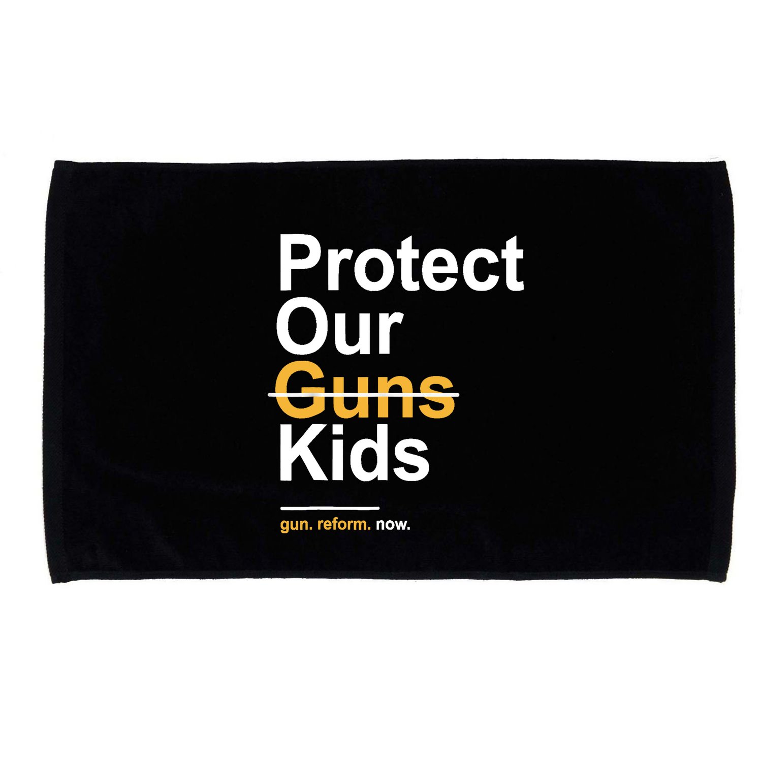 Protect Our Not Guns Gun Control Now End Gun Violence Microfiber Hand Towel