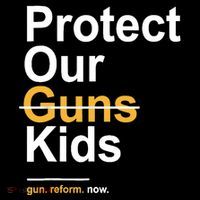 Protect Our Not Guns Gun Control Now End Gun Violence Cropped Pullover Crew
