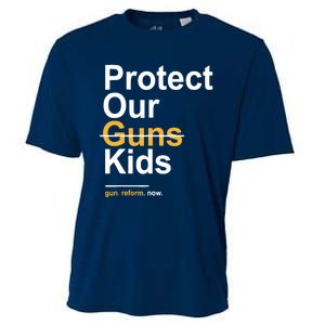 Protect Our Not Guns Gun Control Now End Gun Violence Cooling Performance Crew T-Shirt