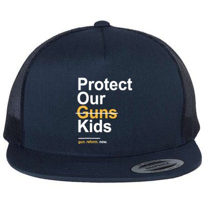 Protect Our Not Guns Gun Control Now End Gun Violence Flatbill Hat