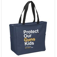 Protect Our Not Guns Gun Control Now End Gun Violence Zip Tote Bag