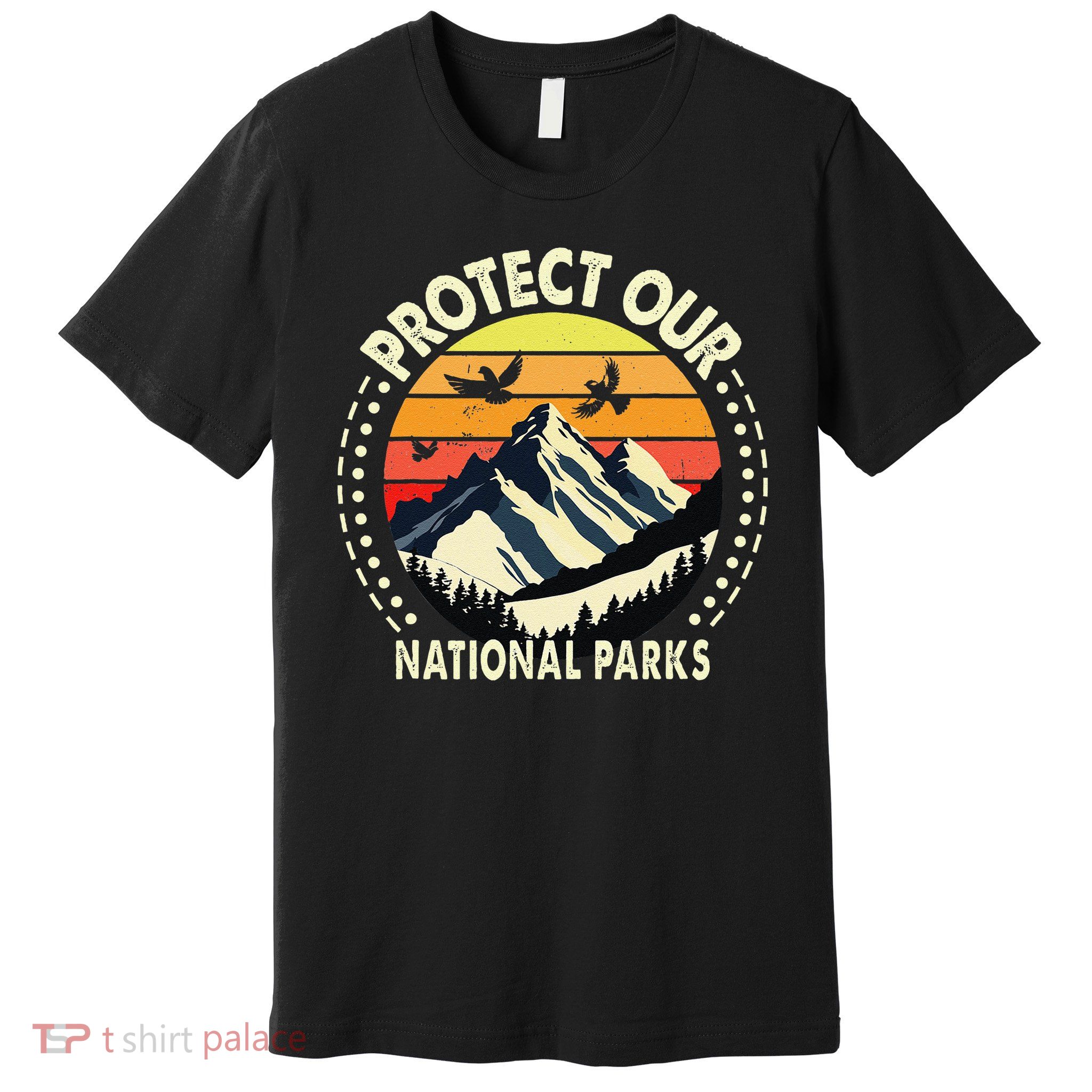 Protect Our National Parks Defund Doge Parks Not Profits Premium T-Shirt