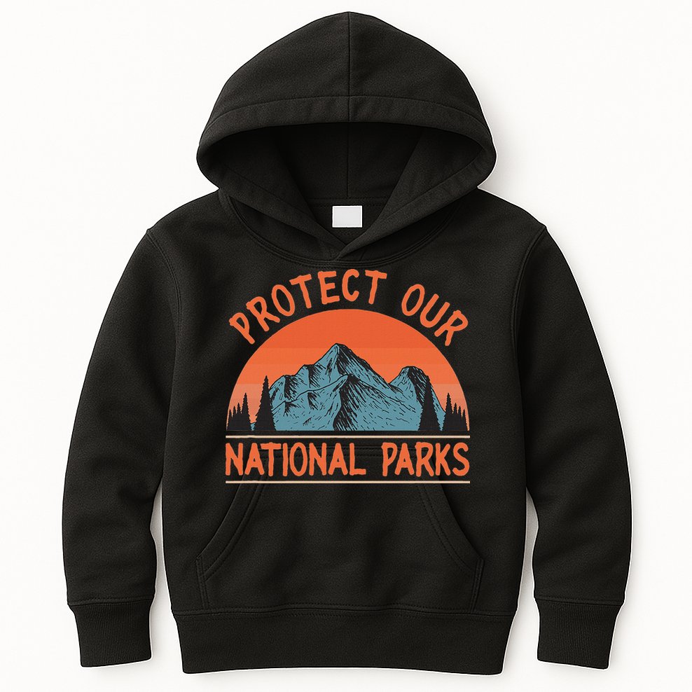 Protect Our National Parks Us Alt Resist Kids Hoodie