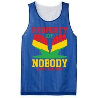 Property Of Nobody Junenth Black History Junenth Gift Mesh Reversible Basketball Jersey Tank