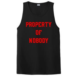 Property Of Nobody Crewneck Great Gift Feminist Af PosiCharge Competitor Tank