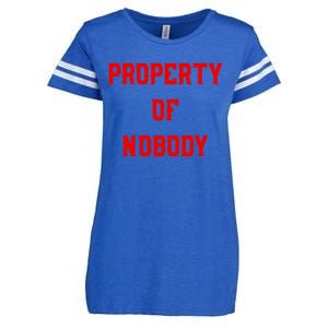 Property Of Nobody Crewneck Great Gift Feminist Af Enza Ladies Jersey Football T-Shirt