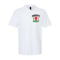 Property Of Nobody Juneteenth Black woman Gifts Softstyle Adult Sport Polo