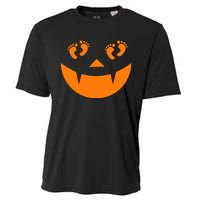 Pumpkin OB Nurse Delivery Labor Halloween Obstetrics GYN Cooling Performance Crew T-Shirt