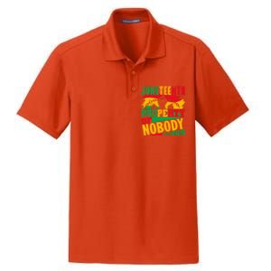 Property Of Nobody Junenth Black History 1865 Freedom Meaningful Gift Dry Zone Grid Polo