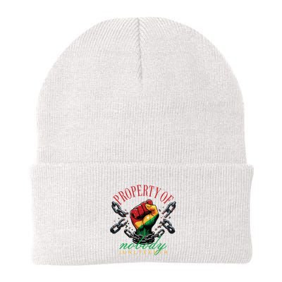 Property Of Nobody Juneteenth Juneteenth The Real Independence Beanie